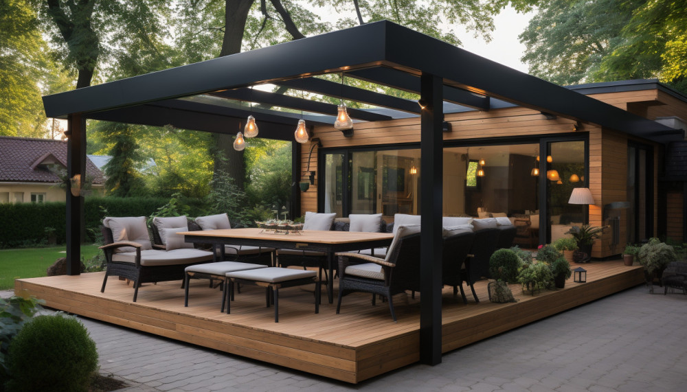 3 différents types de pergola