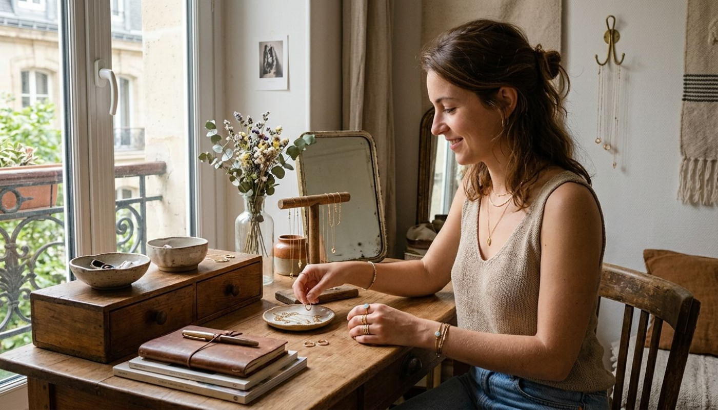 Bijoux et décoration : rencontre discrète entre esthétique et personnalité chez soi