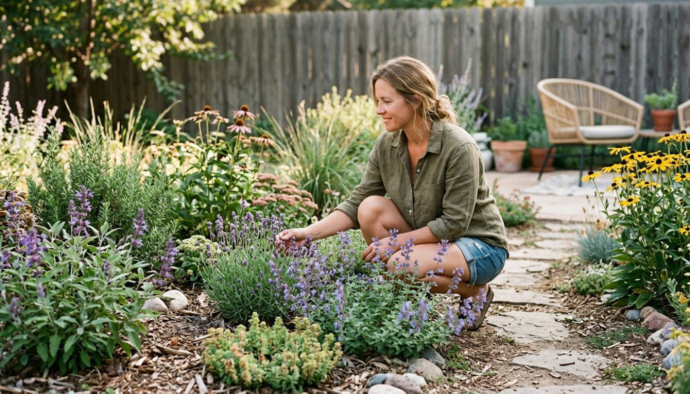 Comment choisir les plantes pour un jardin peu entretenu ?