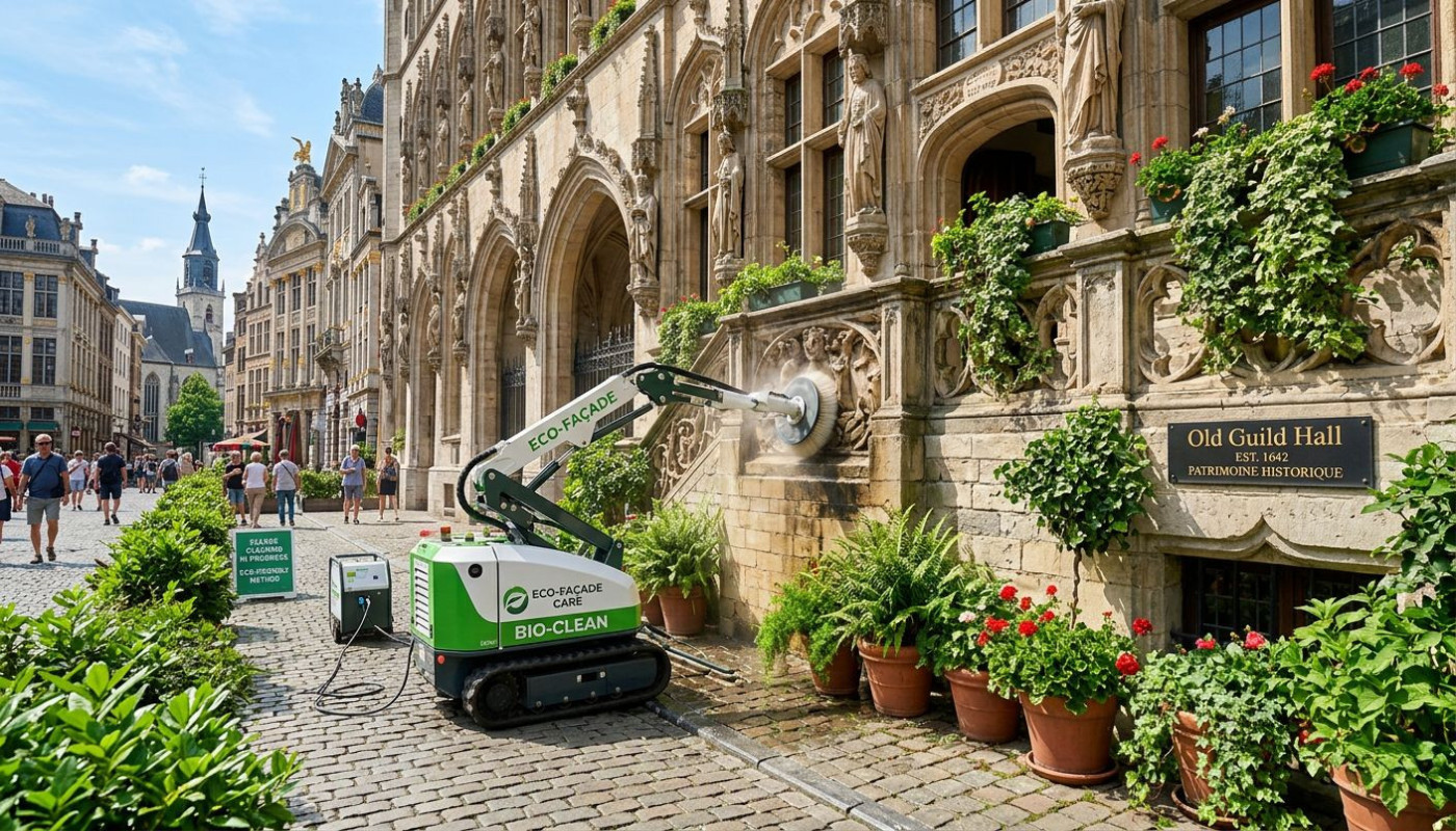Comment les traitements écologiques révolutionnent le nettoyage de façades ?